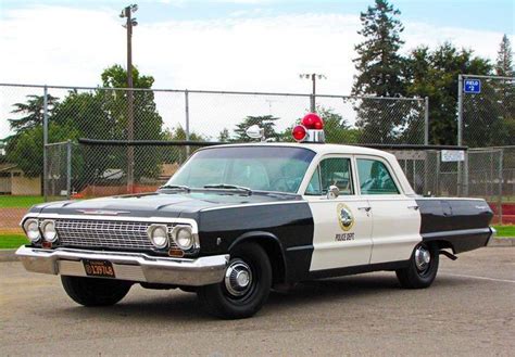 Chevrolet Police Car With The Bubble Gum Lights On Top All Thats