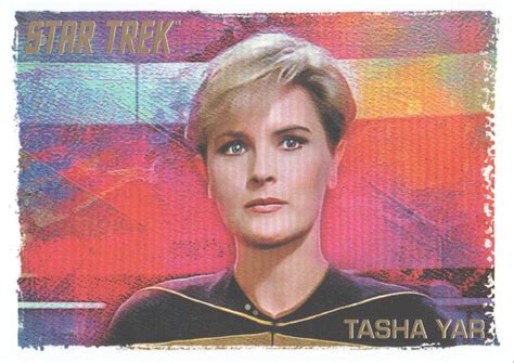 2021 Rittenhouse Women Of Star Trek Art And Images 13 Tasha Yar Base