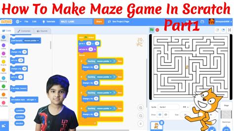 How To Make Simple Maze Game In Scratch Part1 Kids Easy Tutorial