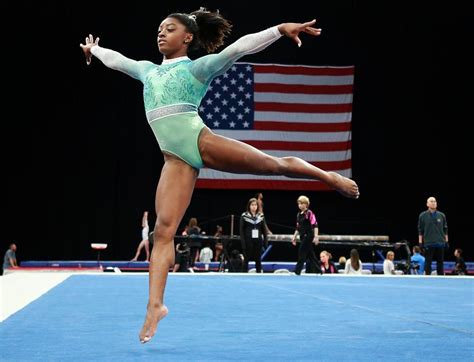 Simone biles and the usa gymnastics team talks to abc's amy robach in rio about dealing with the biggest pressure of their lives. Simone Biles wins fifth US Gymnastics senior women's title ...