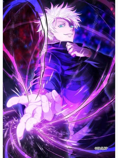 Jujutsu Kaisen Gojo Satoru Poster By Lawliet1568 Anime Art Anime