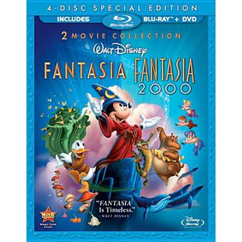Fantasia Fantasia 2000 Special Edition 2 Disc Blu Ray 2 Disc Dvd