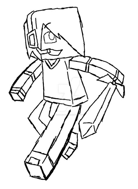 Minecraft Skin Coloring Coloring Pages