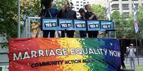 Huge Same Sex Marriage Rally In Sydney Kicks Off National Equality