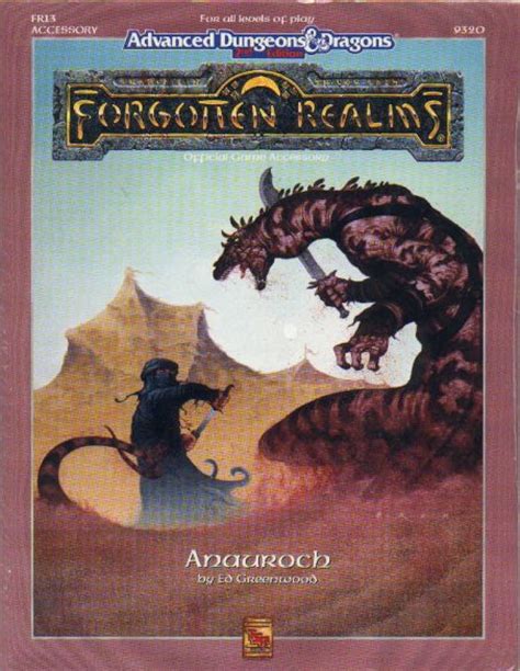 Anauroch Sourcebook Forgotten Realms Wiki Fandom