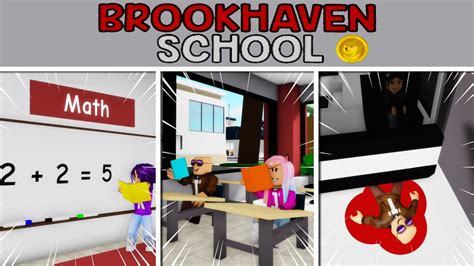 Our First Day At Brookhaven School And Things Turn Bad Roblox
