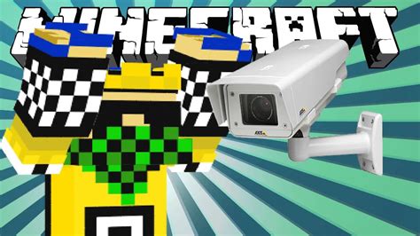 Minecraft Ps4 L How To Make A Cctv Camera Security Cam Youtube