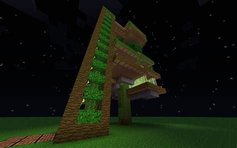 Epic Treehouse With Farm Minecraft Project