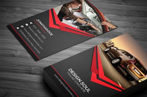I am creating visiting card for our valuable customers. Rent A Car Business Card | Business cards, Photoshop cs5 ...