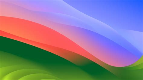 Download Wallpaper 1920x1080 Macos Sonoma Colorful Waves Stock Photo