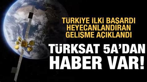 Son dakika haberi Türksat 5A uydusu fırlatıldı Haber 7 TEKNOLOJİ