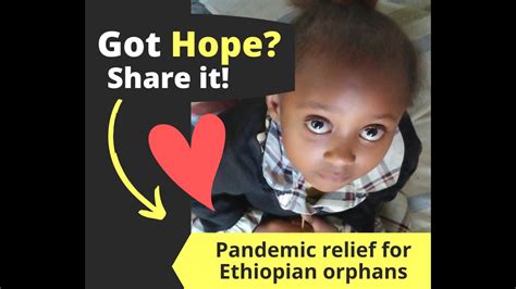 Pandemic Relief For Ethiopian Orphans Youtube