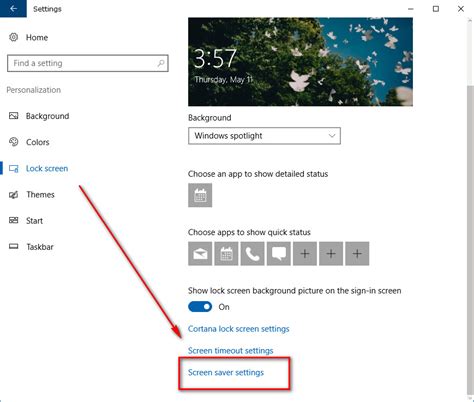 How To Change Screen Saver Settings In Windows 10 Tutorial Images And