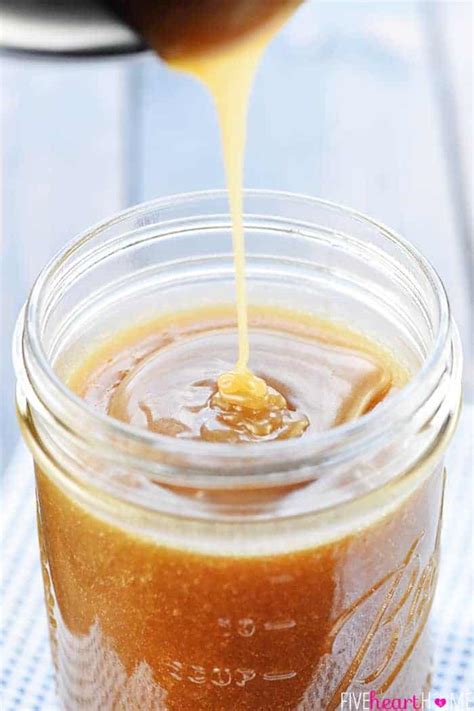 Easy Homemade Caramel Sauce With Condensed Milk