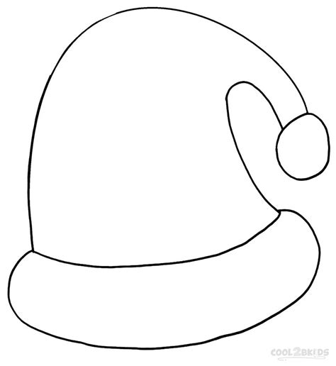 Coloring pages of santa hat. christmas hat clipart outline 20 free Cliparts | Download ...