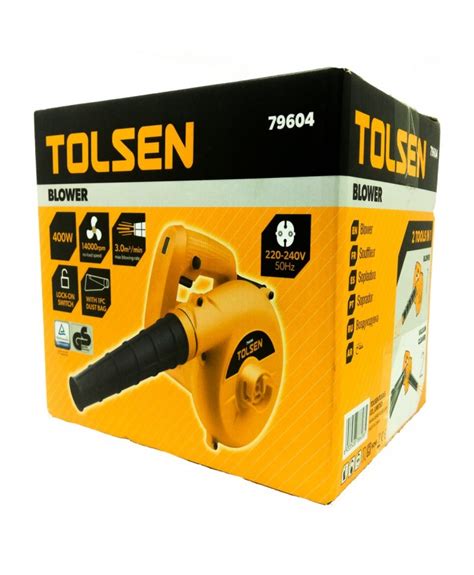 Tolsen Heavy Duty Blower And Vacuum Cleaner 400w Gs And Tuv Approved 79604