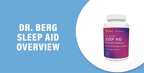 Dr Berg Sleep Aid Reviews Does It Really Work And Worth The Money