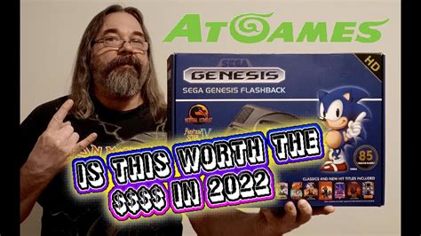 Sega Genesis Flashback 2018 With 856 Games By Atgames Unboxing Youtube