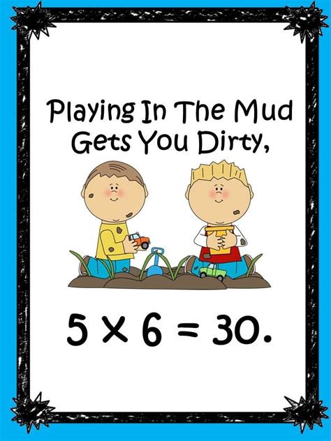 Multiplication Rhymes And Chants Teaching Multiplication Facts