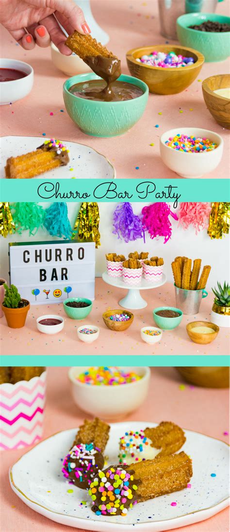 A Build Your Own Churro Bar Is A Fun Easy And Delicious Dessert Idea