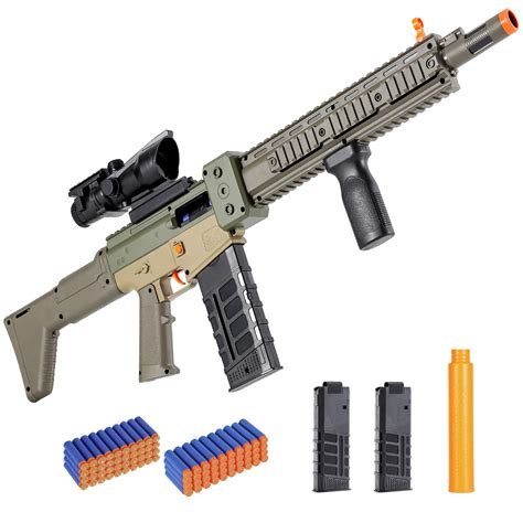 Buy Realistic Toy For Nerf S Darts Automatic Sniper With Foam Blaster
