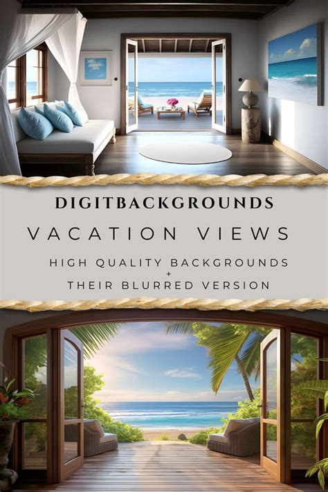 Summer Mood And Vacation Style Backgrounds For Zoom Virtual Meetings