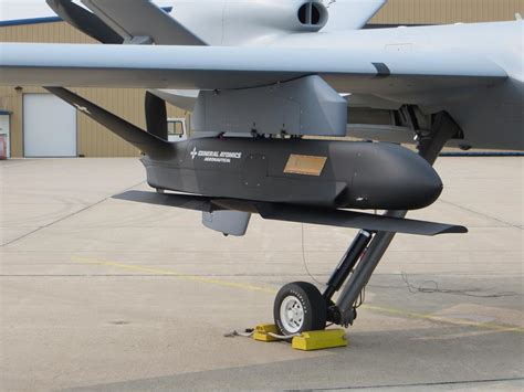 general atomics sparrowhawk seen for first time in captive carry tests