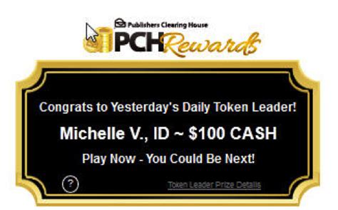 I try to post the ones with the most winners. Go For The Win at pch.com! YOU Could Become The Next Daily ...