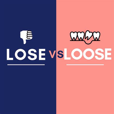 Commonly Confused Words Lose Vs Loose Bka Content