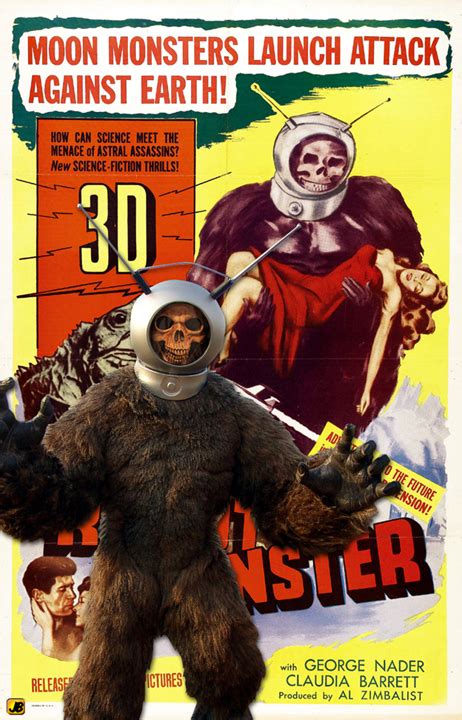 50s Sci Fihorror Poster Collage Images Classic Horror