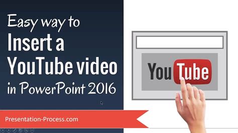 Easy Way To Insert A Youtube Video In Powerpoint 2016 Youtube