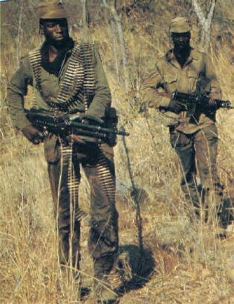 Rhodesia Army 1978 Iirc These Are Selous Scouts From The Rhodesian