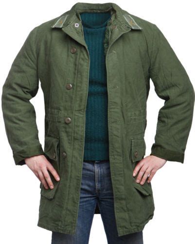 Genuine Swedish Army Surplus Jacket Cold Weather Parka With Fleece