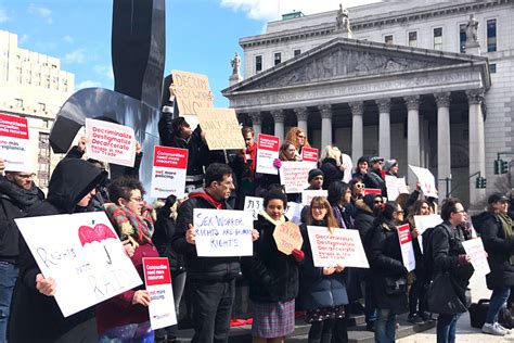 Advocates Gather In New York City To Demand Decriminalization Of Sex Work