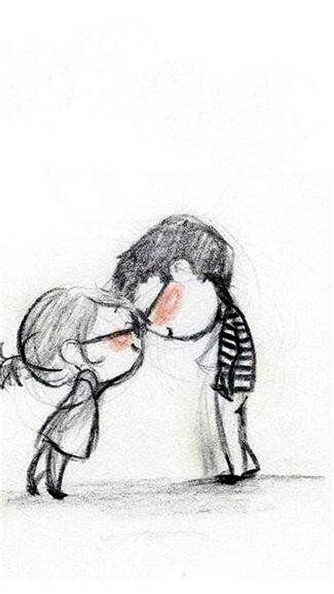 Image of these adorable drawings will give you serious relationship. Cute Couple Wallpaper For Iphone - Cliparts.co