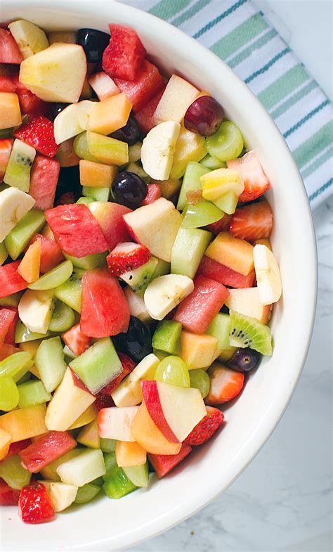 Strawberry Kiwi Melon Fruit Salad My Incredible Recipes