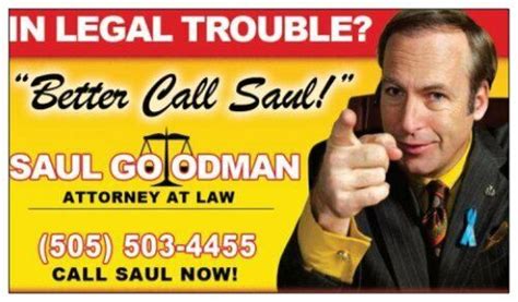 Lote De Tarjetas De Visita De Breaking Bad Saul Goodman Better Call Saul EBay