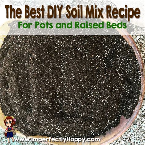 Black loam retains moisture and provides room for air flow. The Best DIY Soil Mix Recipe - the Imperfectly Happy home