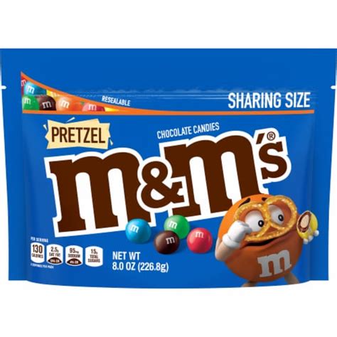 Mandms Pretzel Milk Chocolate Sharing Size Candy Bag 8 Oz Fred Meyer