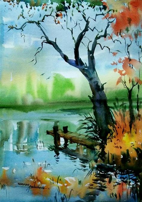 In today's video i'll show you 3 easy watercolor painting ideas for beginners step by step that you can use to practice the basic. Pin by Soumita Mondal on Watercolor paintings for ...