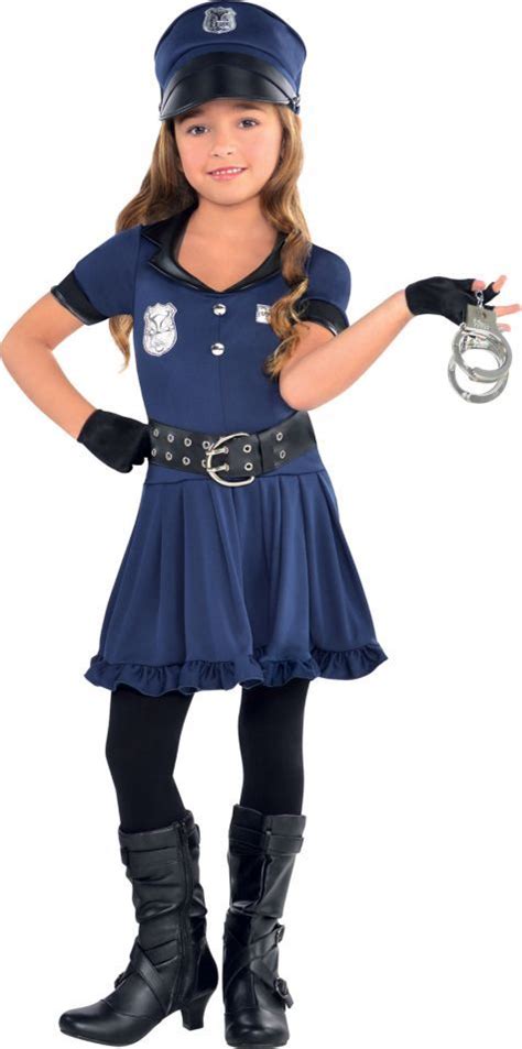 Toddler Girls Cop Costume Party City Cop Costume For Kids Party