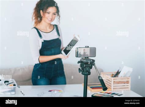 technology art influencer drawing application Stock Photo - Alamy