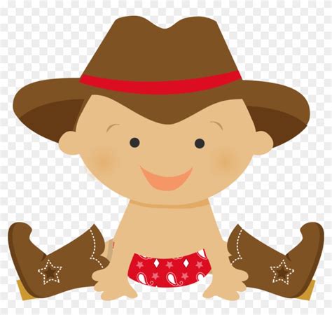 Cowboy Infant Clip Art Cowboy Baby Shower Clipart Free Transparent