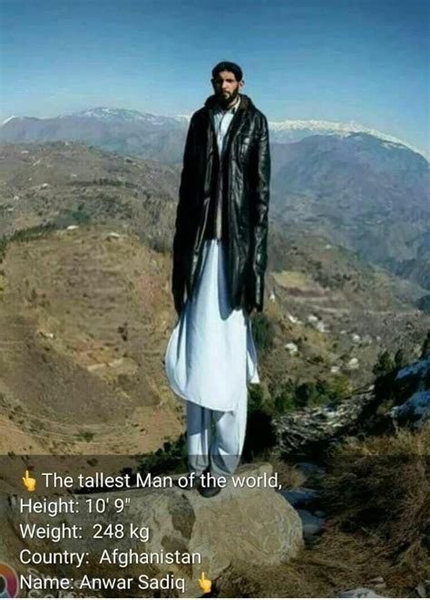 Tallest Man Alive Height