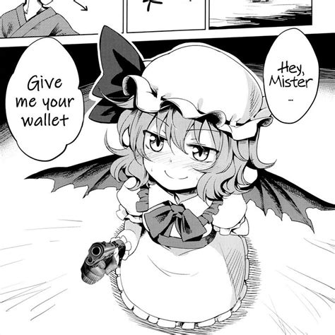 Hey Mister Give Me Your Wallet Touhou Project Project Know Your Meme