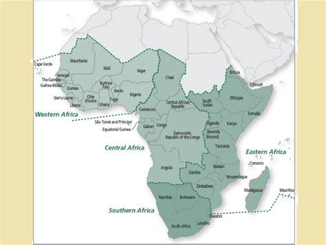 África Subsahariana La Guía De Geografía