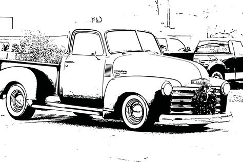 Free Coloring Sheets Pictures Of Vintage Cars For Kids Bring A Little
