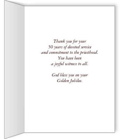 What To Write In A Priest Anniversary Card Printable Cards