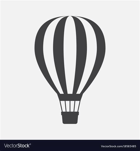 Freesvg.org offers free vector images in svg format with. Hot air balloon icon Royalty Free Vector Image