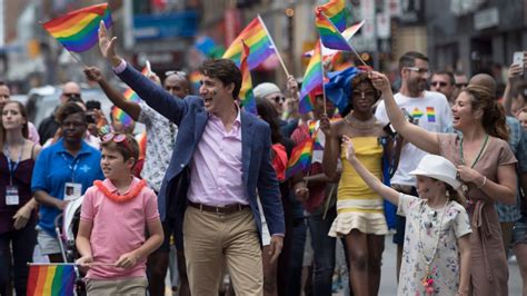 Pm Trudeau Attends Toronto Pride Parade Absent Of Police Floats Ctv News